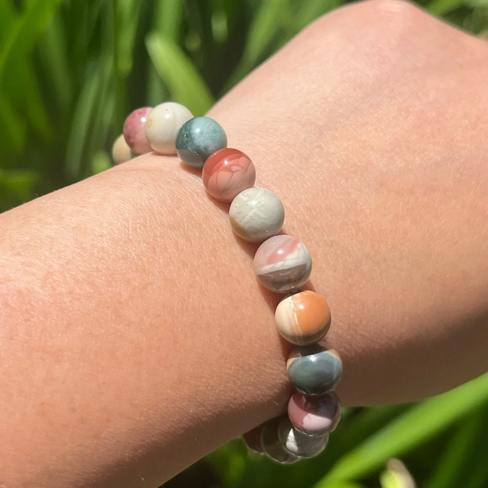 9.5mm stretchable‎ cute Alashan bracelet